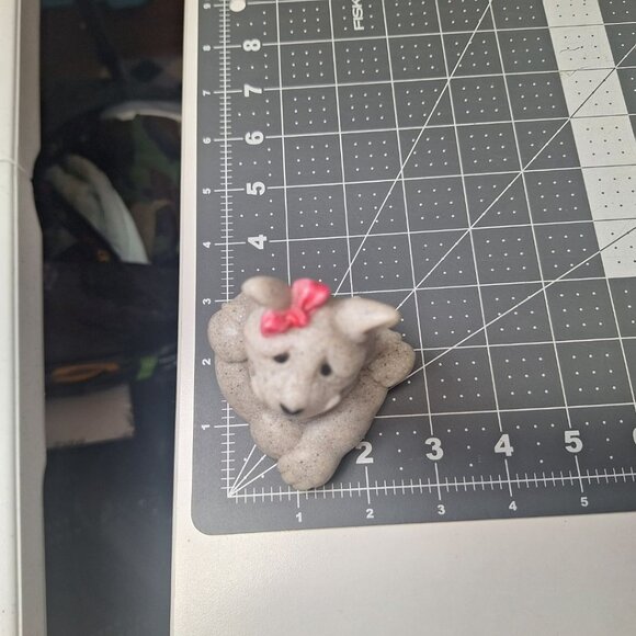 Quarry Critters Cat Cousin Cindy 2000 Figurine Resin Stone Vintage Princess - Picture 6 of 9